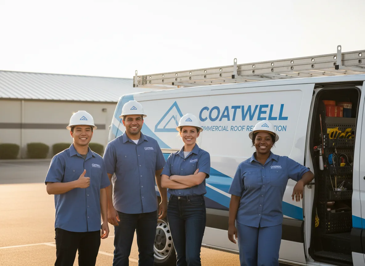 Commercial roof coating company in Haysville, KS